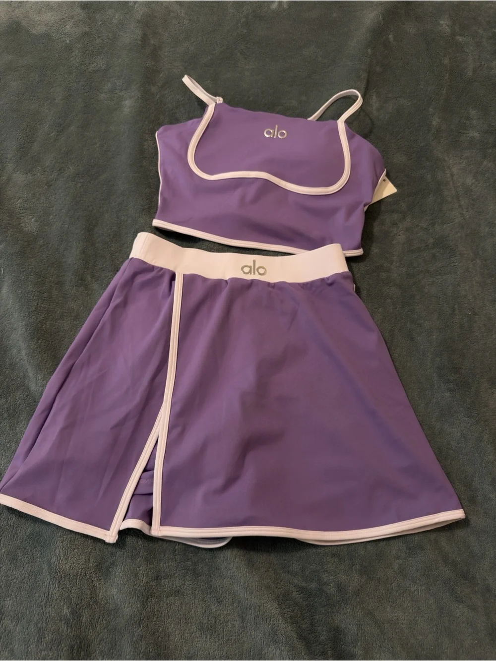 ALO Yoga Purple Set